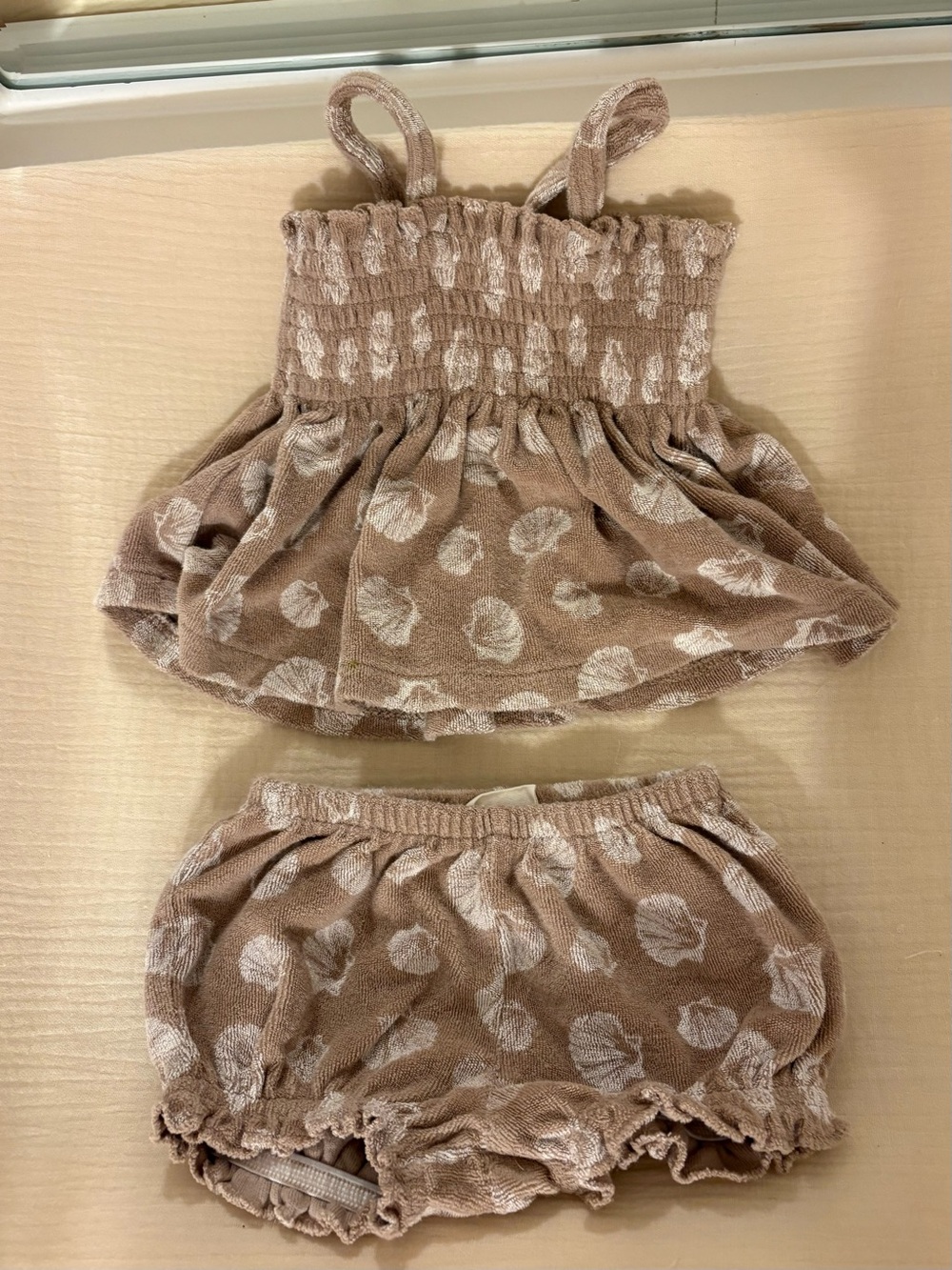 Two-Piece Tank & Bloomers Set